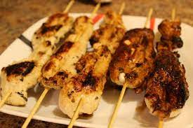 Grilled Chicken Sticks Cook Recipe Chicken On A Stick Cooking Grilled Chicken