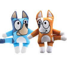 1pcs 30cm Cartoon Tv Abc Bluey Bingo The Dog Plush Doll Soft Stuffed Toys For Children Kids Birthday Christmas Gift