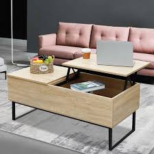 Tillman rectangle lift top coffee table assembly instructions. Lift Top Coffee Table With Hidden Storage Compartment Seperated Lower Shelf Rising Table Lift Top Dining Table For Living Room Walmart Com Walmart Com