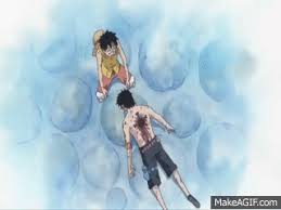 Ace had gestated in the womb of his mother, portgas d. One Piece Ace Death Ger Sub On Make A Gif