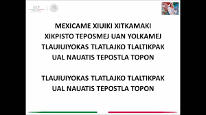 Himno Nacional Mexicano Nahuatl Youtube