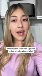 Sofia Gonet aclaro su opinión sobre la entrevista a Milei #sofigonet  #lareini #entrevista #milei #susanagimenez #parati #xyzcba
