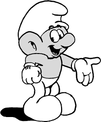 Gambar animasi kartun keren hitam putih kekinian download now contoh. Desenhos Dos Smurfs Gambar Smurf Hitam Putih Clipart Full Size Clipart 2011936 Pinclipart