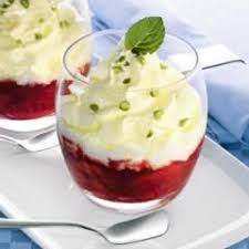 Mascarpone Espuma Auf Pflaumenroster Rezept Einfacher Nachtisch Kochen Und Backen Und Rezepte