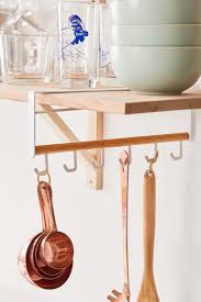 Search for shelf with us. Under Shelf Utensil Rack Metal Kitchen Shelves Kitchen Wall Storage Utensil Rack