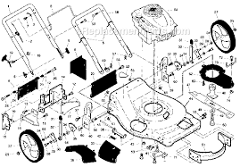The alternator is a set of wire coils under the flywheel of the engine that generates electricity to power the tractor when it's running. Craftsman 6 5 Horsepower Power Propelled 22 Multi Cut 917376080 Ereplacementparts Com