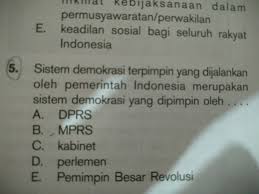 Demokrasi meletakkan rakyat pada posisi penting, … Sistem Demokrasi Terpimpin Yang Dijalankan Oleh Pemerintah Indonesia Merupakan Sistem Demokrasi Brainly Co Id