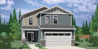 Five bedroom homes come in any number of styles, types and even sizes. Narrow 5 Bedroom House Plan With 2 Car Garage Basement