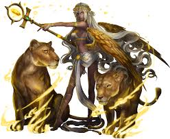 no 808 月神 伊南娜inanna the lady of lunar 神魔之塔 神魔 巴比倫主神 conceptual artwork character inspiration character design