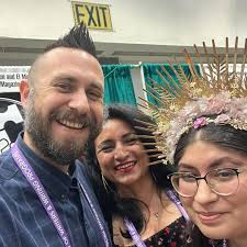 awpconference_and_bookfair is a great place to take photos with friends  (both new and old) and pretend that you're famous! Press co-founders  @matt_sedillo and @davidaromerospokenword #awp #writers #poets #poetry  #spokenword #builderofbridges ...