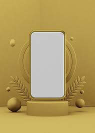 Modern Smartphone 3d Mockup Design Background In 2021 Mockup Design Phone Wallpaper Design Creative Poster Design