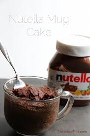 Super Easy To Make Nutella Mug Cake Recipe Nutella Mug Cake Mug Dessert Recipes Mug Recipes