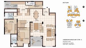 Some plans configure this with a guest suite on the first floor and the others (or just the remaining secondary bedrooms) upstairs for maximum flexibility. 4 Bedroom Floor Plan Bungalow House Design