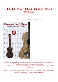 B O O K Ukulele Chord Chart Ukulele Chart Pdf Full