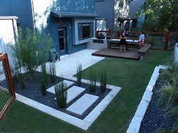 Pin By Maureen Sheffler On Backyard Modern Backyard Narrow Backyard Ideas Backyard Design