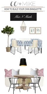 1.this corner breakfast nook has banquette seating with upholstered cushions and is super bright thanks to the large windows looking out on to the. How To Design A Beautiful Kitchen Banquette Cc And Mike Lifestyle And Design Blog