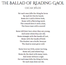 The Ballad Of Reading Gaol Oscar Wilde Unspoken Words Words Inspirational Quotes