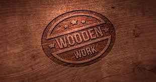 Wooden Logo Free Mockup Wood Logo Logo Mockup Mockup