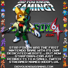 The list of nintendo 64 games includes 393 licensed releases spanning from the platform's launch in 1996 to the final release in 2002. Did You Know Gaming Did You Know Star Fox 64 Was The First Nintendo Game With Its Own Dedicated Website But It Appears Nintendo Forgot To Hold Onto The Url More