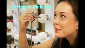 airbrush makeup dinair demo review