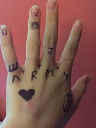 Check out our jungkook hand tattoo selection for the very best in unique or custom, handmade pieces from our shops. I Attempted Drawing Jungkook S Tattoo I Had To Put It On My Left Hand Because I M Right Handed Army S Amino
