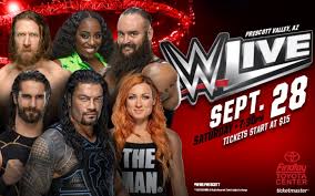 Most wrestlers choose or are given ring names because their own names are boring or a bit of a mouthful. Wwe Live Sept 28th At Findlay Toyota Center Prescott Valley Signals Az
