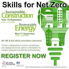Skills for Net Zero Action Webinars
