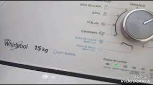 Incluye 10 años de garantía. Lavadora Whirlpool 15 Kg Bloqueada Youtube