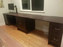 built in home office using perfekt