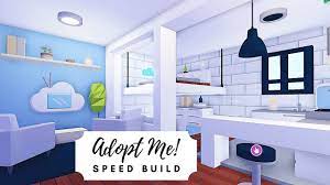 Tiny Modern Aesthetic House Roof Terrace Speed Build Roblox Adopt Me Youtube Sims House Design Cute Room Ideas Home Roblox