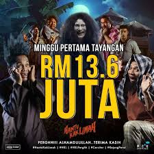 Gyser, komedie hantu kak limah 2: Filem Hantu Kak Limah Raih Kutipan Rm13 6 Juta Dayakdaily