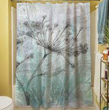 Kinard I Single Shower Curtain Floral Shower Curtains Curtains Shower Curtain