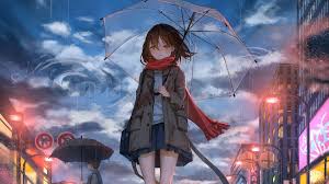 Sad, rain, crying, umbrella, anime girls, white hair. Rainy 4k Wallpapers For Your Desktop Or Mobile Screen Free And Easy To Download