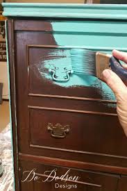 Forget Paint Try Copper Leaf Finish On Your Furniture Painting Furniture Diy Painted Furniture Redo Furniture