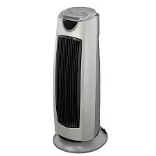 5200 Btu Ceramic Radiant Electric Portable Heater Silver And Black Tower Heater Portable Heater Heater