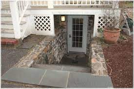 If your home is above grade adding an exterior door can be relatively inexpensive. Walkout Idea Basement Doors Basement Remodeling Walkout Basement