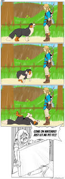 Zelda Breath Of The Wild Funny Dog Legend Of Zelda Legend Of Zelda Memes Legend Of Zelda Breath