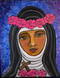 La virgen oil painting