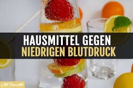 Hausmittel Gegen Niedrigen Blutdruck Effektiv Und Hilft Sofort