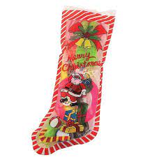 Festive and fun, these red holiday stockings are a celebration essential for any yuletide gathering. Candy Filled Christmas Stockings Wholesale Prefilled Christmas Stocking American Carnival Mart Audrey My Daily
