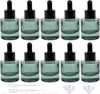 Amazon.com: 10 Pack 1oz Dark Green Round Flat Shoulder ...