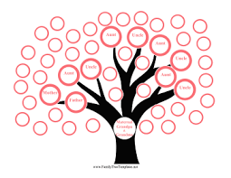 Mother Side Family Tree Template Family Tree Template Free Family Tree Template Family Tree