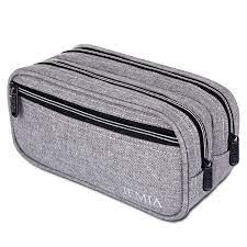 Fri, aug 6, 2021, 4:00pm edt Jemia Multi Compartments Collection 3 Independent Zipper Compartments Pencil Case Gray Polyester Amazon In Toys Games