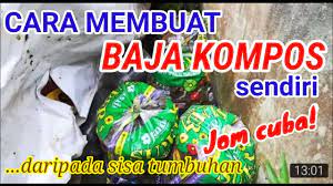 Cara sederhana membuat pupuk bokashi cair dan padat dari limbah dapur skala rumahan. Cara Membuat Baja Kompos Youtube