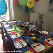 Lego Ninjago Party Der 8 Geburtstag Bloggermumof3boys Lego Geburtstagsparty Ninjago Geburtstag Basteln Ninja Geburtstag