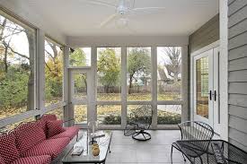 The versatile glass extension on this traditional home uses a glass roof & frameless structural glass sides which connect to our minimally framed sliding doors. Screened Porch Vs Sunroom Pros And Cons Clera Windows Doors