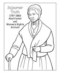 Choose 2 color themes for each month for a unique calendar every time. Free Printable Womens History Month Coloring Sheets Sablyan