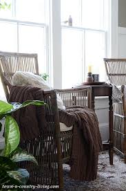 Cozy Entryway With Faux Fur Plants And Candles Town Country Living In 2020 Decorating Small Spaces Cozy Corner Cozy House