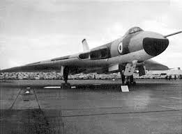 An Avro Vulcan V Bomber Parked On One Of The Rapid Dispersal Points At Filton During A Public Air Display In The 1960s Avro Vulcan Vulcan Aviation