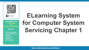 Information management computer systems integration design services. Elearning System For Computer System Servicing Chapter 1